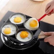 Kita bakal bikin telur dadar. Goreng Telur Dadar Cetakan 4 Lubang Non Stick Sarapan Praktis Burger Telur Ham Restoran Omelet Pan Memasak Mudah Telur Artefak Pans Aliexpress