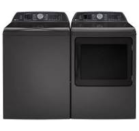 GE Profile 5.3 Cu. Ft. Top Load Washer with Agitator in Diamond Gray