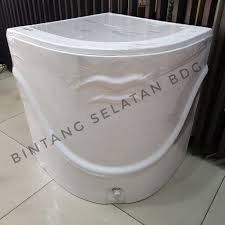 Harga jual bak mandi teraso bathtub arimata / terrazzo. Bak Air King Bak Sudut Kamar Mandi Warna Putih Owen Shopee Indonesia