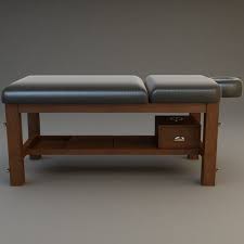 Leather Massage Table 3d Model Massage Table Massage Tables Massage Room