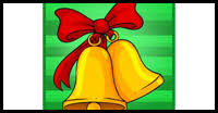 How To Draw Christmas Bells Xmas Jingle Bells With Easy Step By Step Drawing Lessons Tutorials For Kids Now, this lesson may look challenging, but we're going to take it one step at a time. how to draw christmas bells xmas