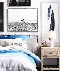 Life S A Beach Black And White Surf Photography Coastal Style Bedroom Surf Room Surf Bedroom