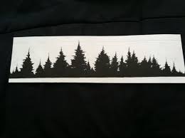 Forest Treeline Tattoo Idea Silhouette Tattoos Arm Band Tattoo Tree Tattoo Forearm