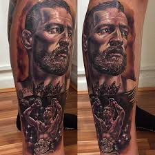 Traditional style gorilla head tattoo on conor mcgregor's chest. Conor Mcgregor Tattoo