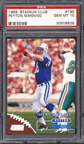 Check out our peyton manning rookie card selection for the very best in unique or custom, handmade pieces from our art & collectibles shops. Top 25 Peyton Manning Rookie Card List Psa Graded Rc Value