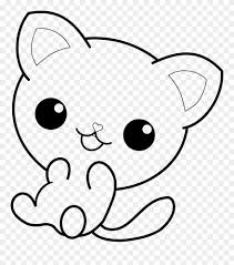 There's something for everyone from beginners to the advanced. Big Image Kawaii Cat Coloring Pages Clipart 2171047 Pinclipart