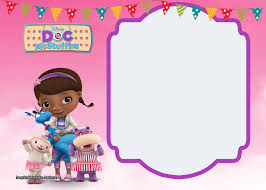 Doc Mcstuffins Birthday Invitation Templates Drevio Doc Mcstuffins Birthday Party Doc Mcstuffins Birthday Doc Mcstuffin Invitations