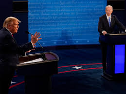 Αντιμετωπίζω κπ σε δημόσιο διάλογο περίφρπερίφραση: Biden And Trump Diverge Sharply On Major Issues In Final Presidential Debate Donald Trump The Guardian
