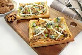 Recette Tarte Fine Aux Noix Poires Et Roquefort Recette Plat Facile Idee Recette Recette Tarte Poire