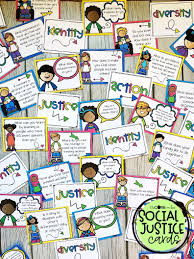 social justice discussion starters k 6 diversity questions google slides in 2020 resource classroom creative teaching social studies lesson pinterest