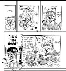 Black Clover parody in Me and Roboco chapter 35 : rBlackClover