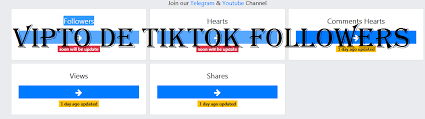 Vipto De Tiktok Dapatkan Followers Tiktok Dari Vipto De Follower