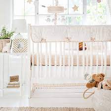 Pink and gold crib bedding. My Baby Sam Heart Of Gold 9 Piece Crib Bedding Set In White Gold Bed Bath Beyond