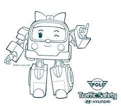 pin by lmi kids on robocar poli poly hyundai coloriage de rudolph le renne au nez rouge