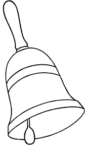 Christmas Hand Bell Coloring Page Coloring Pages Christmas Bells Drawing Hand Bells