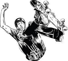 Our printable sheets for coloring in are ideal to brighten your family's day. Skateboard Coloring Pages Tony Hawk