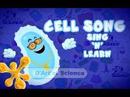 The Cell Song Part Of A Cell Song Science Music Videos Dartofscience Youtube
