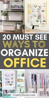 40 Creative Office Organization Ideas Work Desk Organization Desk Organization Office Office Organization