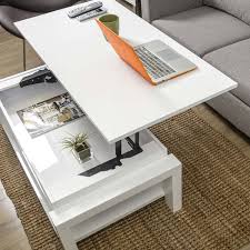603 Amazon Com Matrix Kayla Lift Top Rectangular Coffee Table White White Coffee Table Modern Coffee Table Design Coffee Table Wood