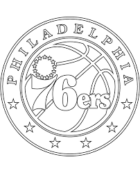 Check out our 76ers logo selection for the very best in unique or custom, handmade pieces from our graphic design shops. Printable Philadelphia 76ers Logo Nba Team Topcoloringpages Net