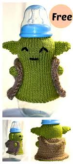 See more ideas about knitting, knitting patterns, knitting inspiration. Free Yoda Baby Bottle Cozy Knitting Pattern