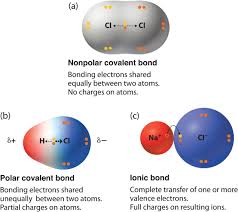 Polar Vs Nonpolar Covalent Bonding 11th Chemistry Enchanted Learning