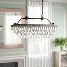 We did not find results for: Gracie Oaks Liam 4 Light Kitchen Island Linear Pendant With Crystal Accents Reviews Wayfair