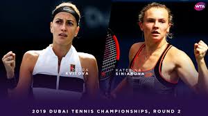 World number 69 katerina siniakova will face spain's cristina bucsa, ranked 167th in the world in the first round of the 2021 wta istanbul open on monday, april 19. Highlights Petra Kvitova Vs Katerina Siniakova R2 Dubai Duty Free Tennis Championships