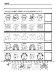 Patterns play an important role in the foundation of math and science. St Patrick S Day Ab Pattern Worksheets 5 Pages By Prekautism Tpt