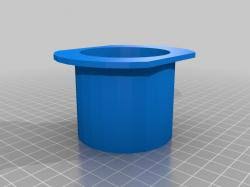 The pvc offset downspout adapter fits 4 pipe and is used in residential and commercial drain applications. Gutter Downpipe Connector 3d Models Stlfinder