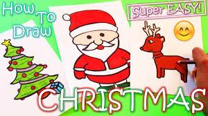 Are you looking for the best images of christmas stuff drawing? How To Draw Christmas Stuff Reindeer Santa Claus Christmas Tree Youtube
