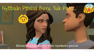 Untuk menggambar sketsa bunga tersebut lakukan dengan menggunakan pensil 2b pada bidang gambar yang kalian persiapkan, serta jangan lupa sediakan penghapus. Kartun Lucu Nyobain Posisi Baru Youtube