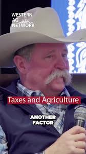 Taxes and Agriculture: Rancher Rusty Ellis discusses producer profitably  and finding long term solutions for success during the Montana Stockgrowers  convention. Entire video at Western Ag Network ...