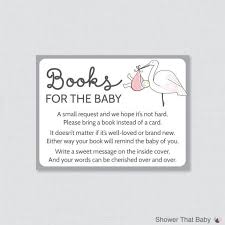 Stork Baby Shower Bring A Book Instead Of A Card Invitation Etsy Baby Shower Book Stork Baby Showers Baby Shower Woodland