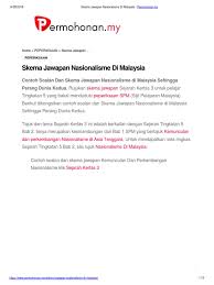 Bab2 nasionalisme di malaysia sehingga perang dunia kedua. Https Wwwpermohonanmy Contoh Jawapan Kemunculan Dan Perkembangan Nasionalisme