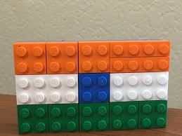 Lego Indian Flag Jai Hind Lego Design Lego Indian Flag