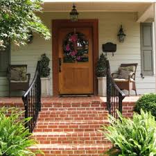 My front porch was originally built this way. Wrought Iron Railings Porch Ideas Photos Houzz