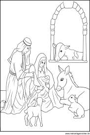 Malvorlage Weihnachtskrippe Ausmalbild Von Einer Krippe Ausmalbilder Krippenbilder Weihnachten Vorlagen