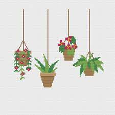 Maybe you would like to learn more about one of these? Hanging Plants Cross Stitch Pattern Indoor Plant Cross Etsy Plant Cross Stitch Cross Stitch Patterns Flowers Cross Stitch Patterns