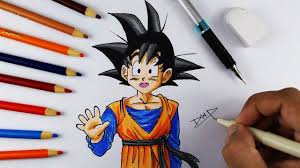 Maybe you would like to learn more about one of these? How To Draw Goten From Dragon Ball Z Dbz Character Drawing Youtube