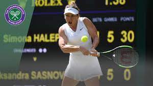 She was 17 times runner up in singles of wta titles. Simona Halep Vs Aliaksandra Sasnovich Wimbledon 2019 First Round Highlights Youtube