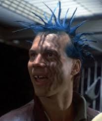 How was the knife trick scene in aliens (1986) shot?