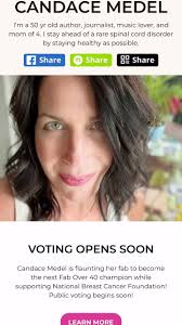 So this is pretty big! I made it to round 2!, While I’m frequently involved  in charitable activities this one is clearly closer to home. For this I  NEED your votes to WIN this competition and 🎀🎗️The ...