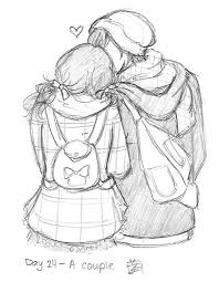 Pin De Kristy G En Artist S Impression Bocetos De Parejas Dibujos De Amor Bocetos Bonitos De Parejas