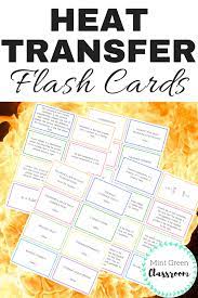 Heat Transfer Flash Cards Heat Transfer Flashcards Heat Flux