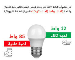 صورة وحدة قياس اللومن (lm)