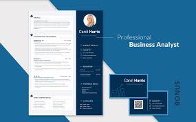 Carol Harris Business Analyst And Financial Consultant Resume Template Resume Business Analy Business Analyst Resume Business Analyst Good Resume Examples
