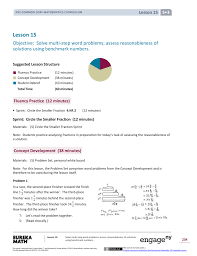 Eureka math grade 5 module 3 lesson 12. Lesson 15 Engageny
