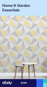 Fine Decor Apex Geometric Wallpaper Grey Yellow Fd41991 In 2021 Geometric Wallpaper Geometric Wallpaper Grey Wallpaper Living Room