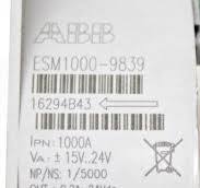 ABB ESM1000-9839 Stromwandler 16294B43 1000A unused